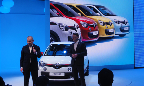 Conférence de presse Renault, Genève 2014