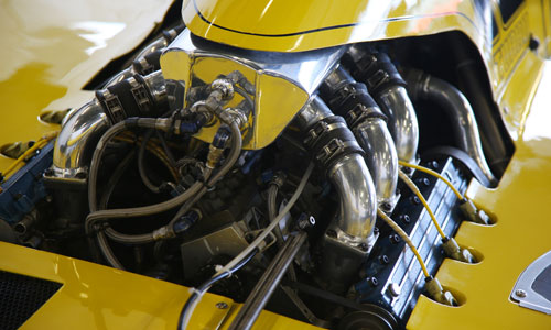 moteur turbo de Formule 1 Renault 