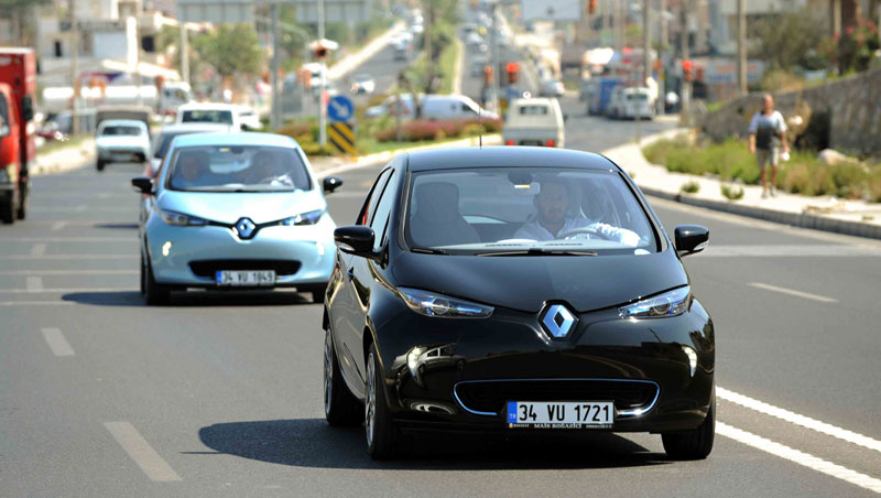 Renault ZOE test drive in Turkey