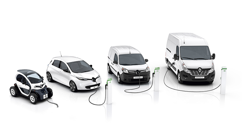 2017-Pick-up Electric Vehicle Renault Kangoo Z.E. Zoe Z.E.
