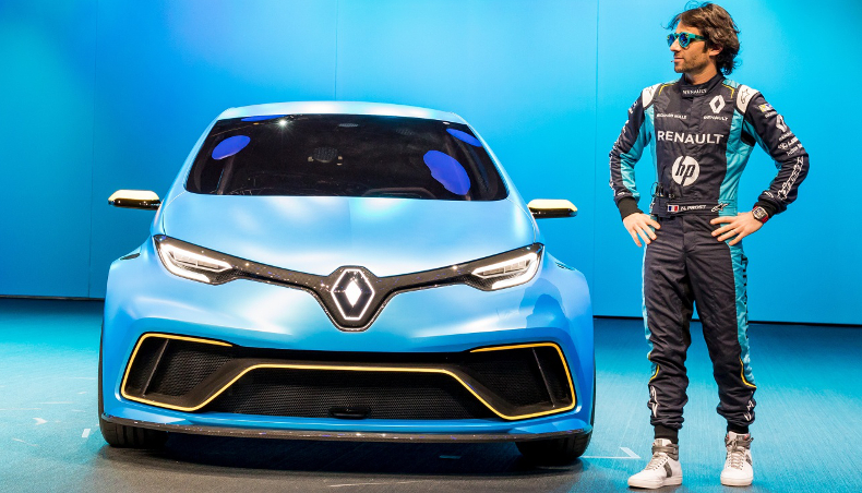 2017 - Groupe Renault - Zoe esport concept - Nicolas Prost