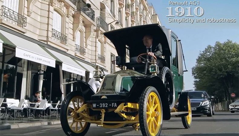 Marcel Cab - 1910 - Renault AG1