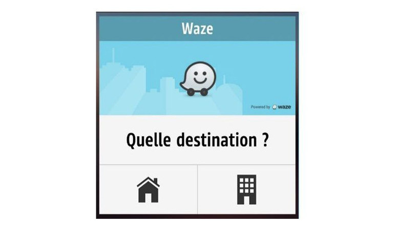 Waze widget now available in R&Go