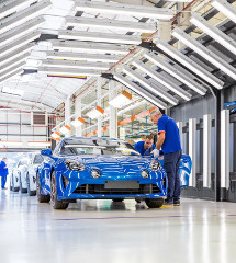 2018 - Les dessous de la fabrication de l'Alpine A110 dans l'usine de Dieppe