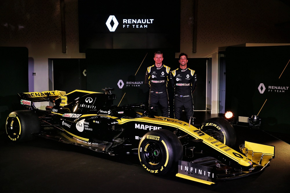 Nico Hülkenberg and Daniel Ricciardo are the stable’s key motivators. There was a special spark of excitement at the 2019 season pre-briefing.