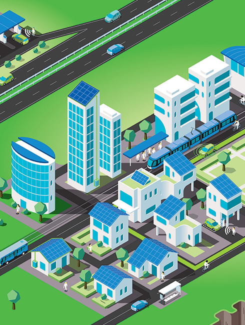 infographie smart cities renault