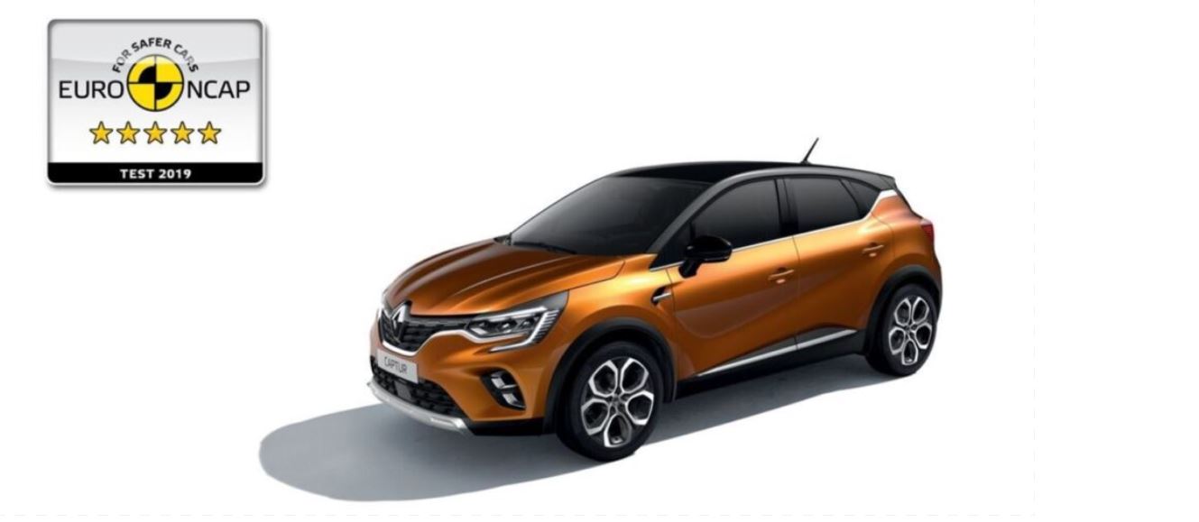 The All-new Renault Captur gets top marks Euro NCAP safety rantings with 5  stars. - Renault Group