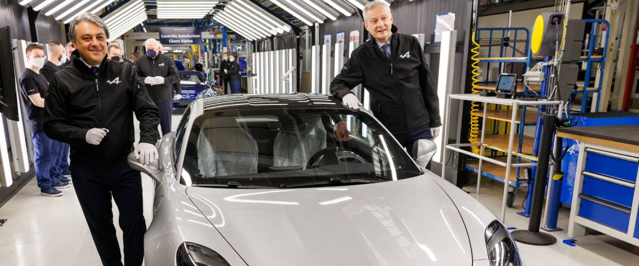 Le futur crossover GT 100% électrique d’Alpine sera produit à la Manufacture Alpine Dieppe Jean Rédélé