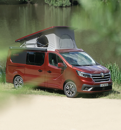 All-new Renault Trafic SpaceNomad: your place in the sun