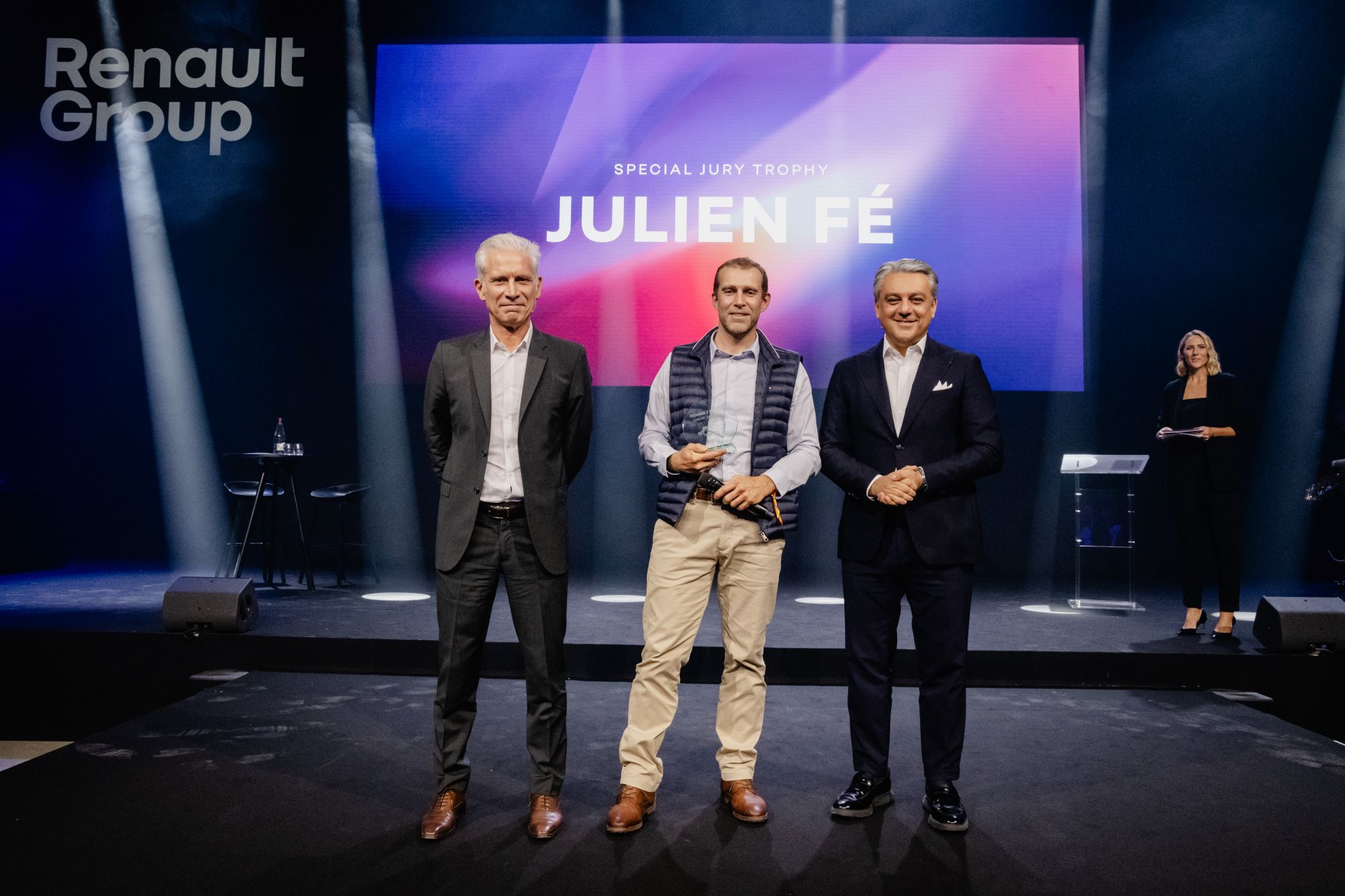 Julien Fé, lauréat du 1er trophée « Spécial du Jury »