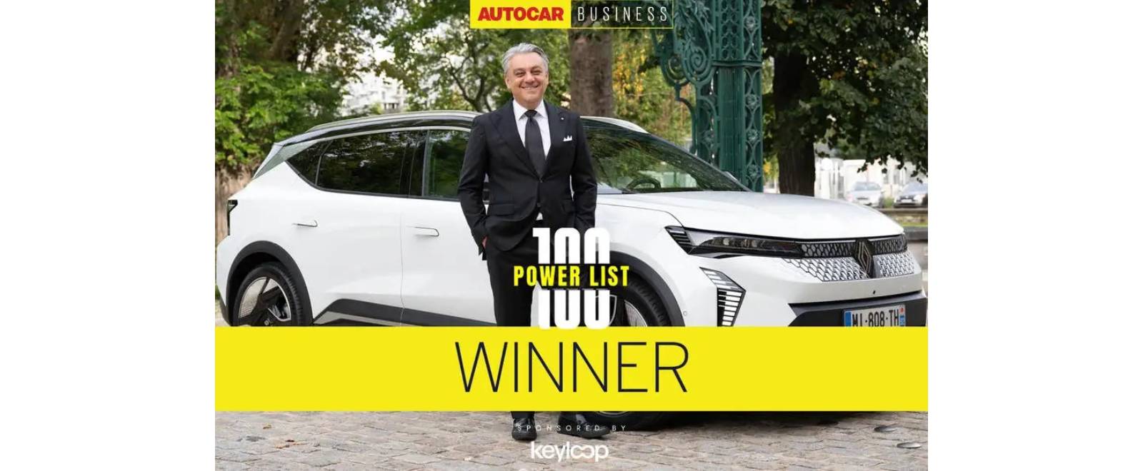 Luca de Meo nommé « personnalité la plus puissante de l’industrie automobile » par le magazine Autocar Business