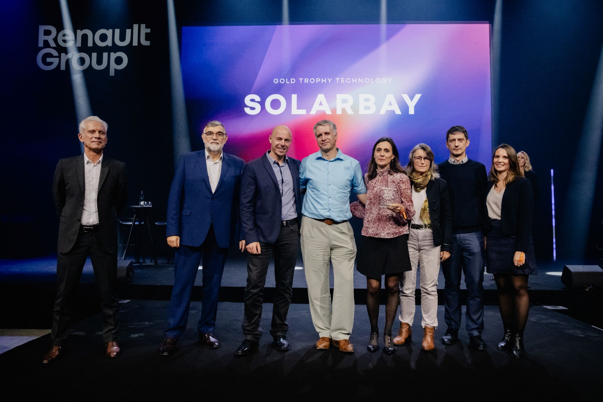 L’équipe « Solarbay » lauréate du trophée « Technologie Or »