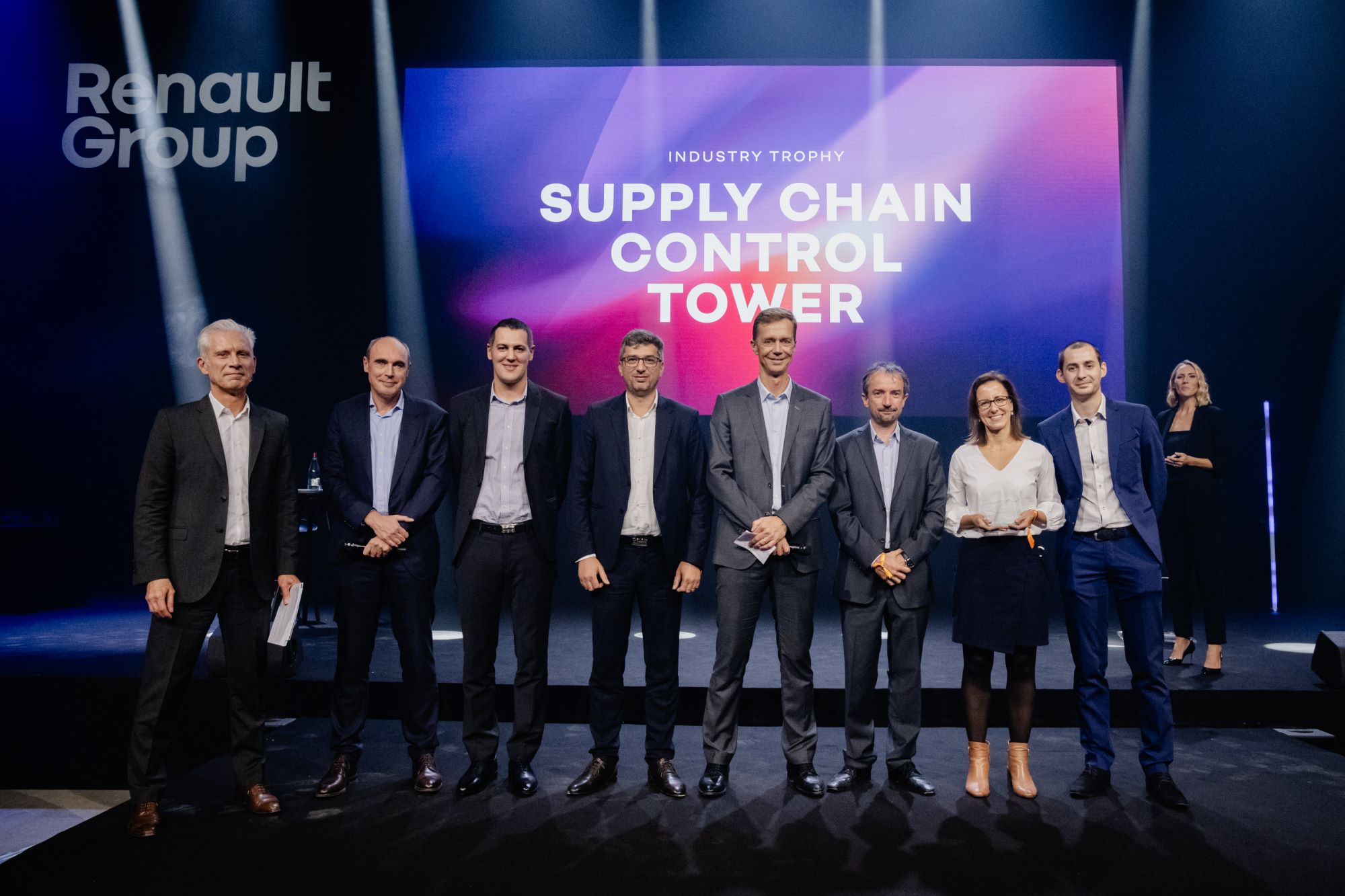 L’équipe «Supply chain control tower» lauréate du trophée « Industrie »